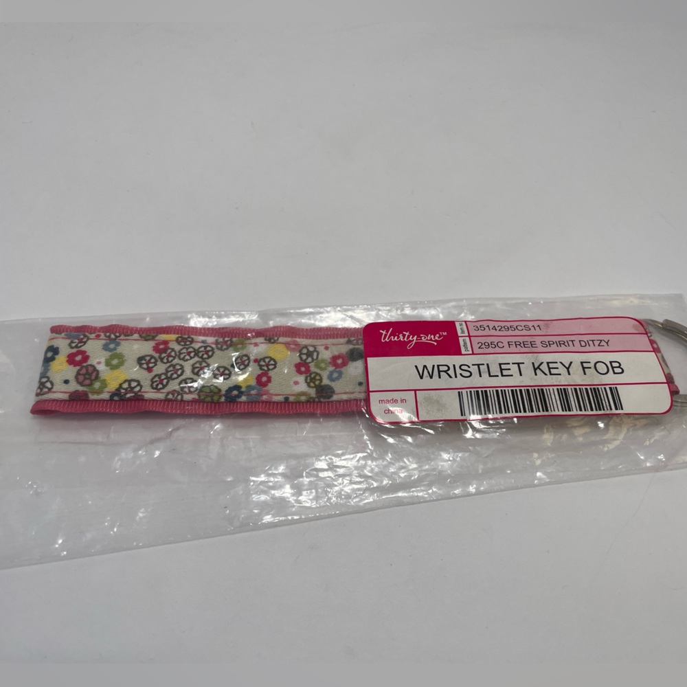 Thirty-One Wristlet Key Fob